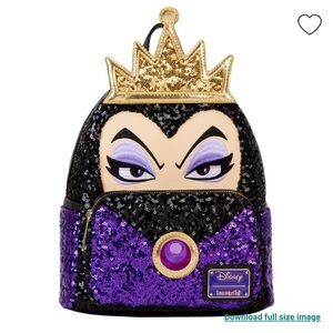 Snow White Evil Queen Sequin Loungefly (BRAND NEW; NEVER OPENED)